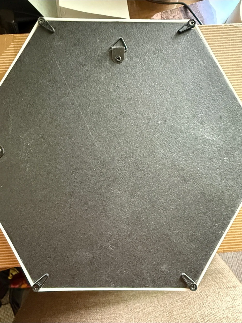 Ripndip Hexagon Mirror with Blue Decal - Picture 2 of 4